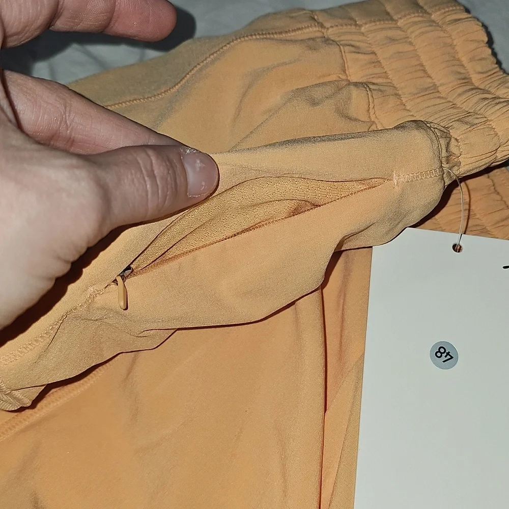 Lululemon Hotty Hot High Rise Short. 2.5" Lined. RKML- Rock Melon!! Sz 10!!! - Picture 9 of 13